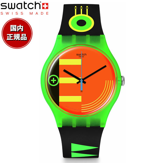 swatch スウォッチ オリジナルズ ORIGINALS SWATCH NEON RIDER 腕時計 メンズ レディース SO29G106【2024 新作】