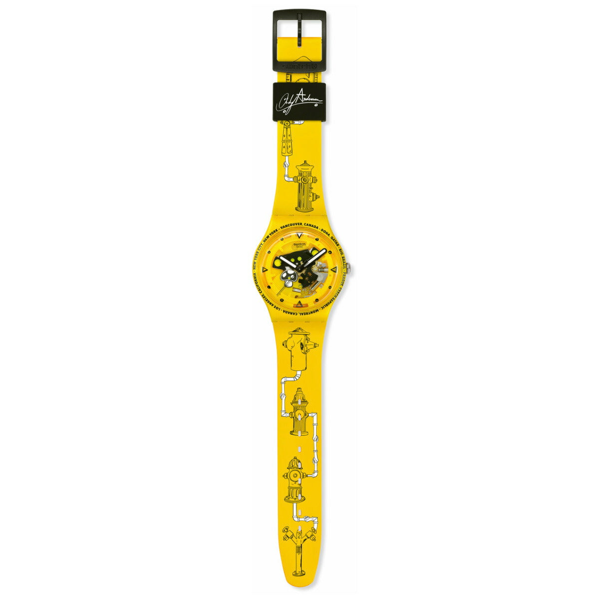 swatch スウォッチ 腕時計 メンズ レディース オリジナルズ ORIGINALS TIME WITH ANDY ANDERSON SO29J101