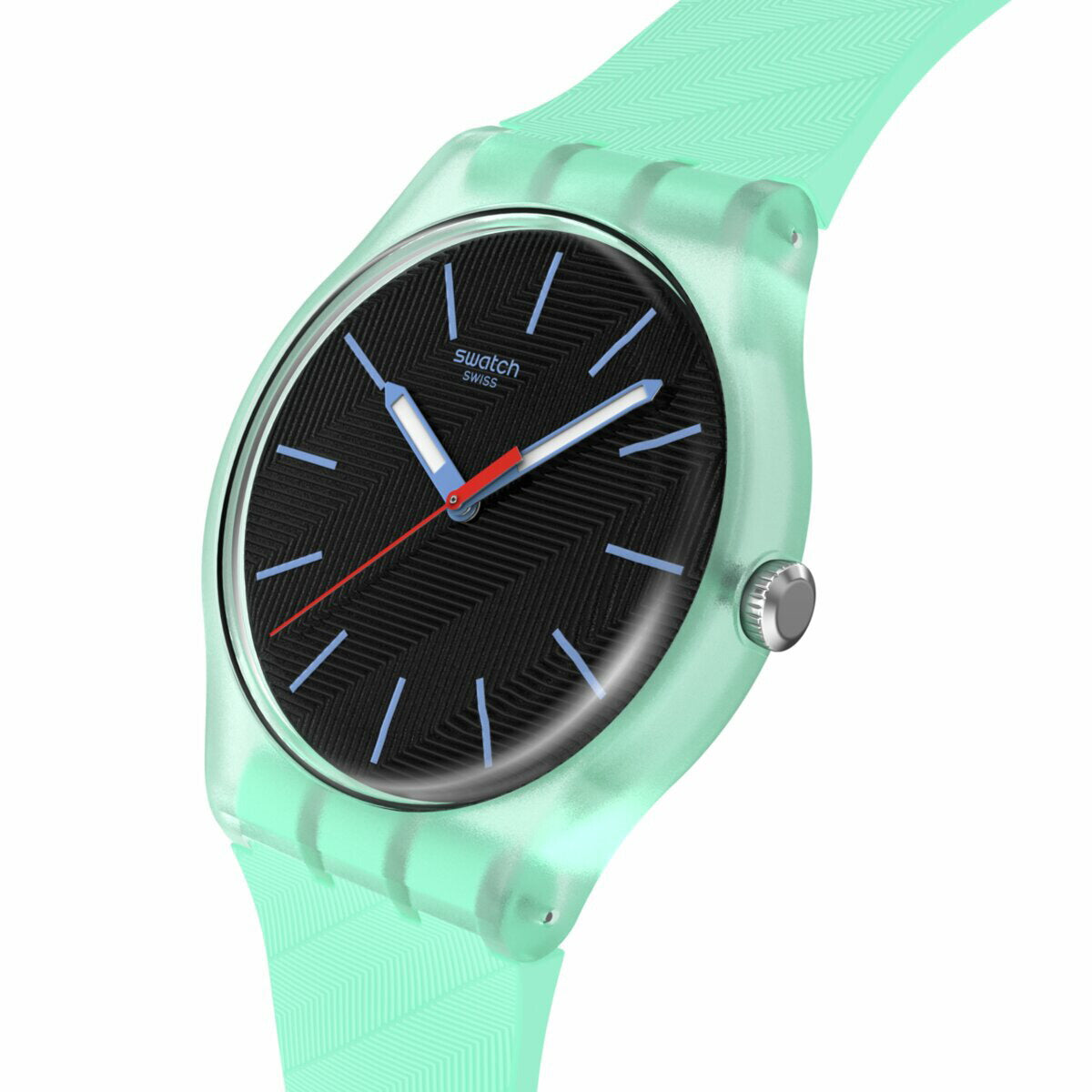 swatch スウォッチ 腕時計 メンズ レディース オリジナルズ ニュージェント バイオソース ORIGINALS NEW GENT BIOSOURCED HINT OF MINT SO29L103【2025 新作】