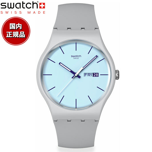 swatch スウォッチ 腕時計 メンズ レディース オリジナルズ ORIGINALS BLUEBERRY SKY SO29M702【2024 新作】