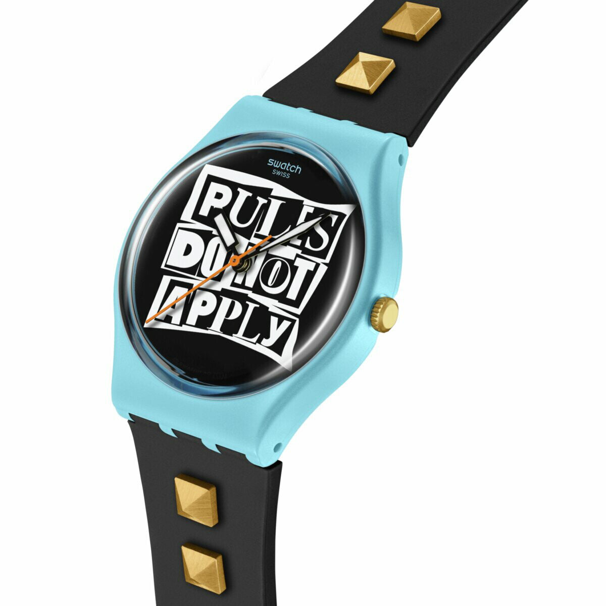 swatch スウォッチ 腕時計 メンズ レディース オリジナルズ ORIGINALS SWATCH NO RULES BROKEN RULES SO31L101【2025 新作】