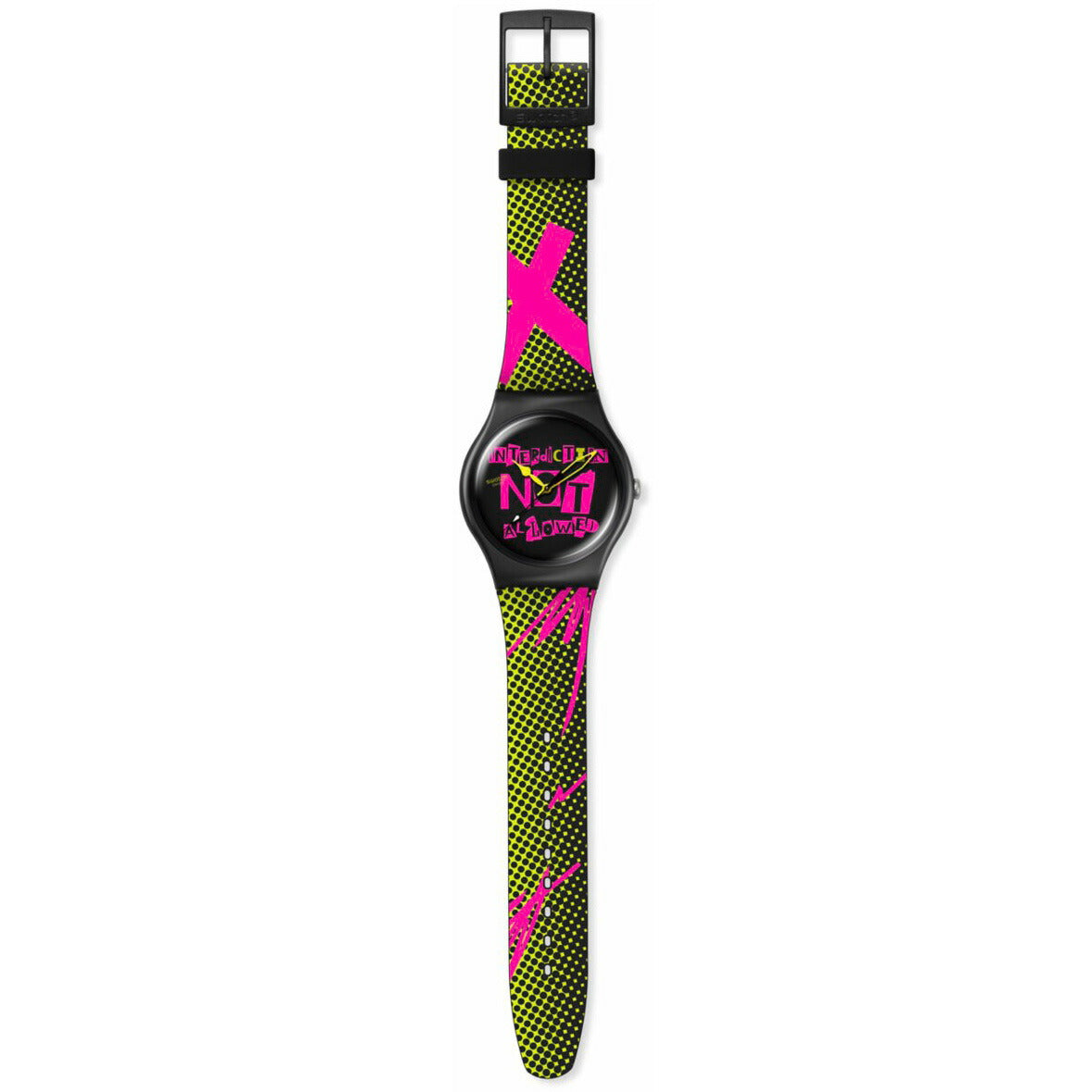 swatch スウォッチ 腕時計 レディース オリジナルズ ORIGINALS SWATCH NO RULES DISTORT MODE SO32B121【2025 新作】