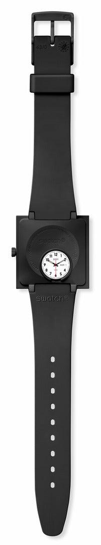 swatch スウォッチ WHAT IF...BLACK? 腕時計 メンズ レディース SO34B700 BIOCERAMIC WHAT IF? ブラック