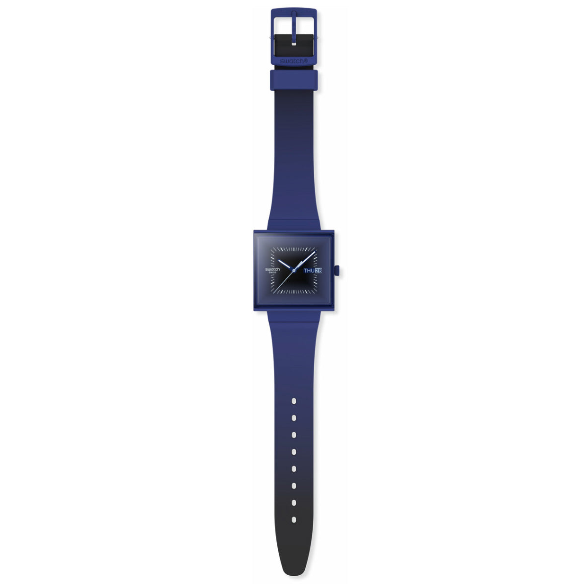 swatch スウォッチ 腕時計 メンズ オリジナルズ ORIGINALS SQUARELY BLACKLIGHT SO34N700【2025 新作】