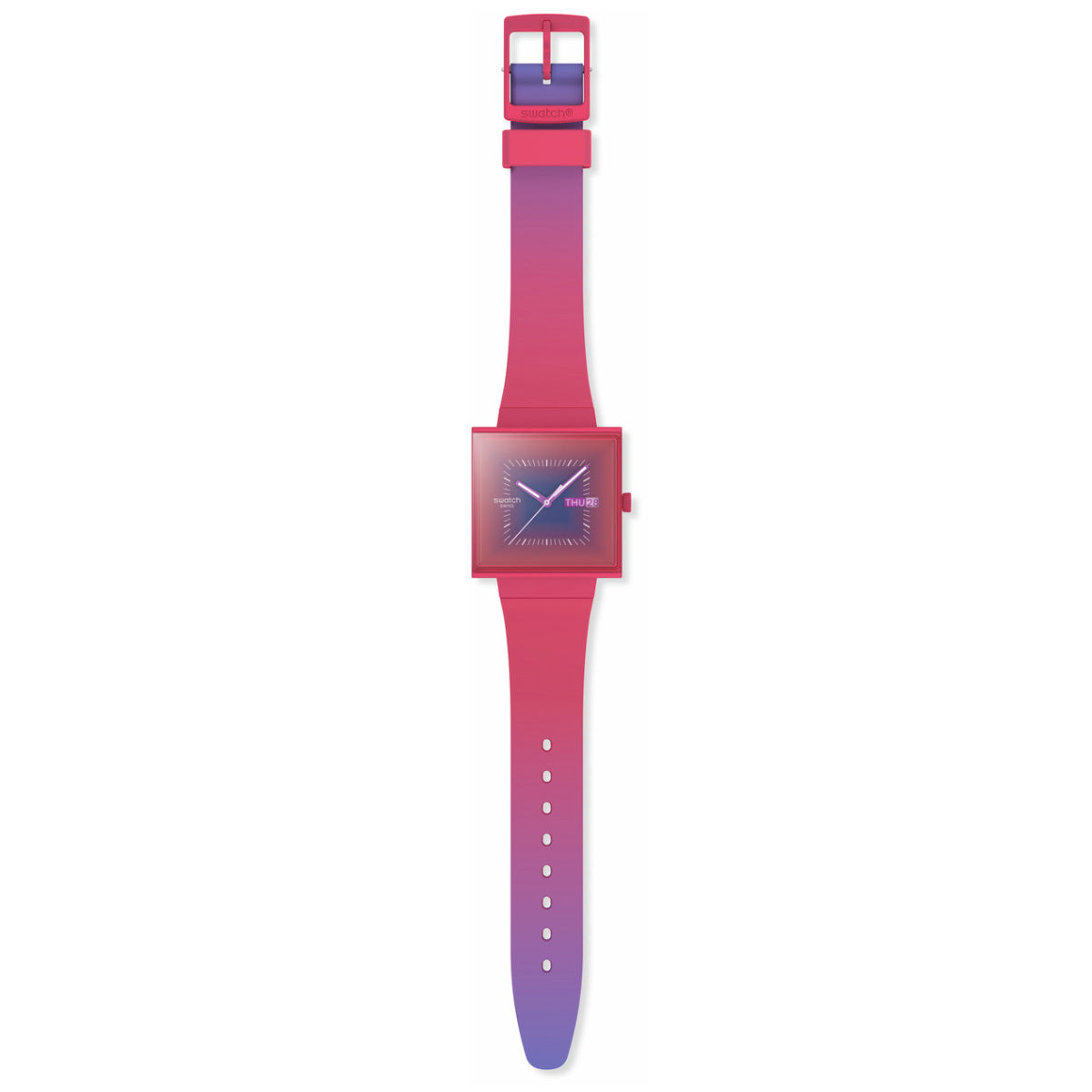 swatch スウォッチ 腕時計 メンズ オリジナルズ ORIGINALS SQUARELY BERRY SO34R700【2025 新作】