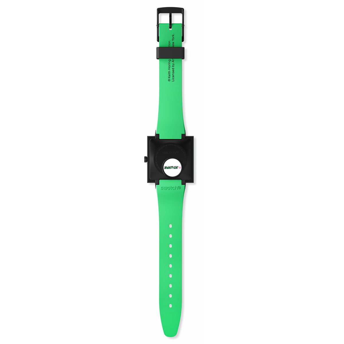 swatch スウォッチ SQUARE BIOCERAMIC 腕時計 メンズ レディース SO34Z102 BREAKS OFF【2024 新作】