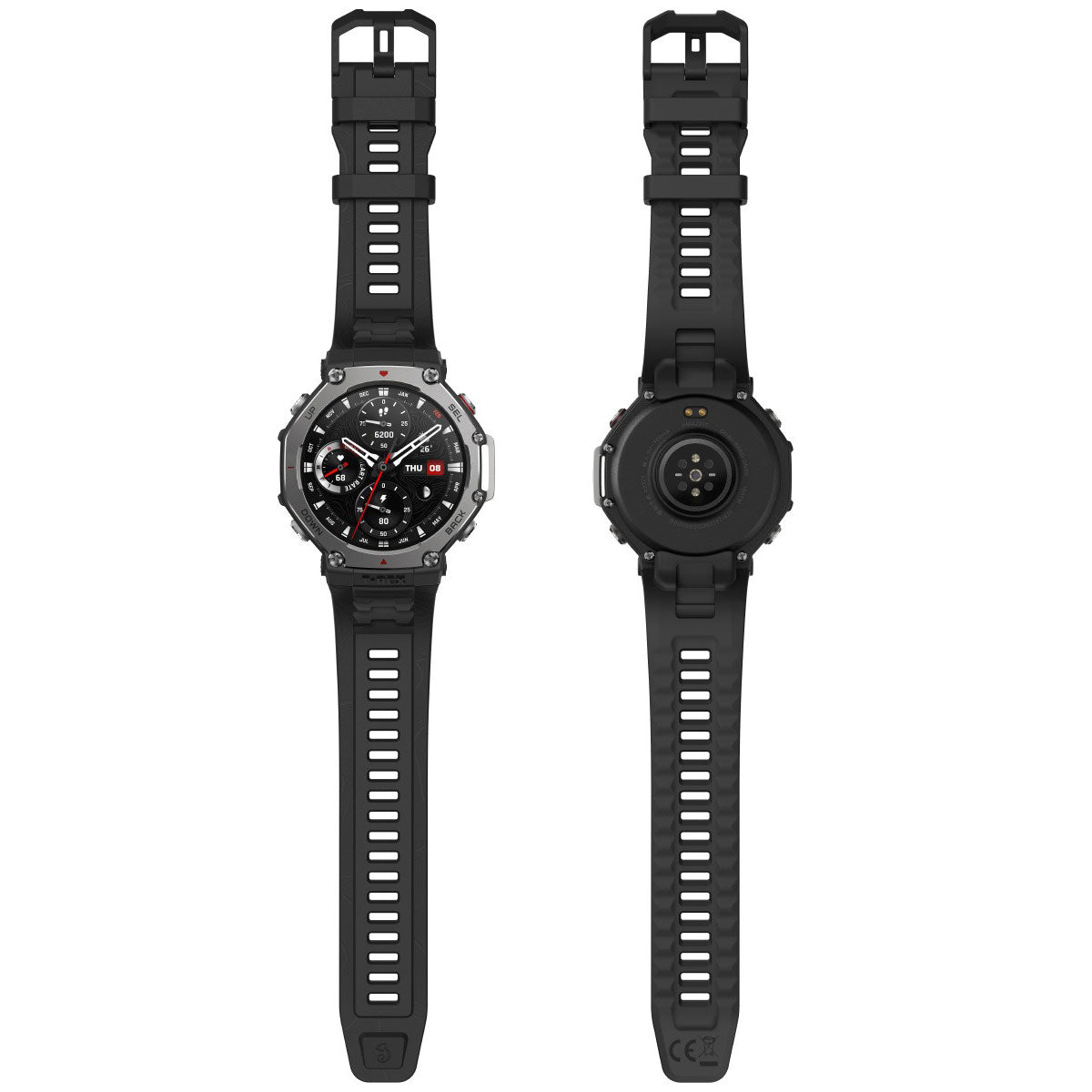 アマズフィット AMAZFIT スマートウォッチ T-Rex 3 オニキス 腕時計 メンズ レディース GPS 登山 ウェアラブル SP170069C218