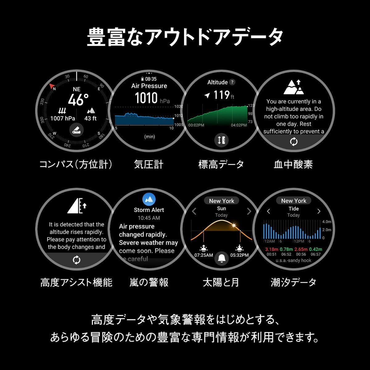 アマズフィット AMAZFIT スマートウォッチ T-Rex 3 ラバ 腕時計 メンズ レディース GPS 登山 ウェアラブル SP170069C219