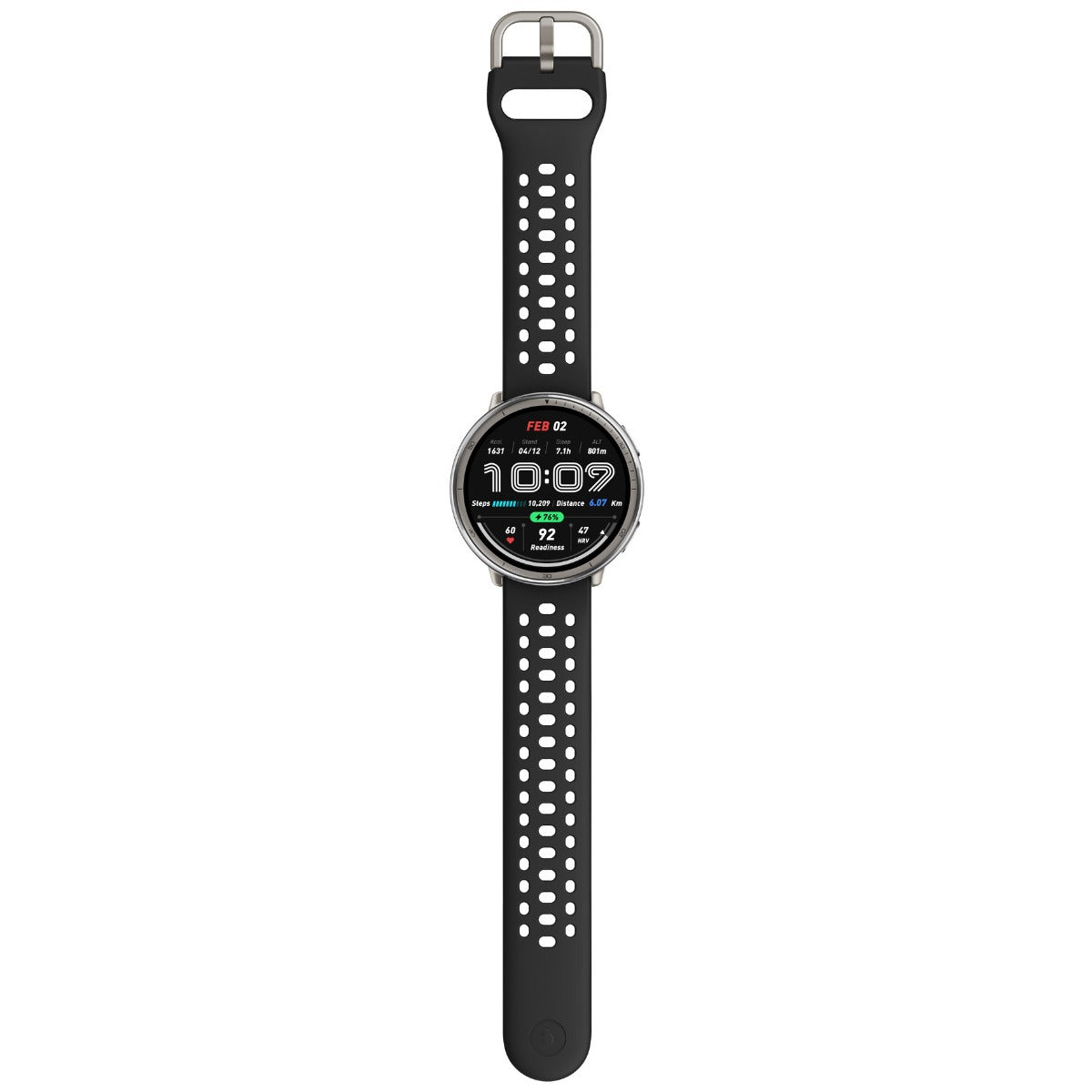 アマズフィット AMAZFIT スマートウォッチ Active 2 ブラックシリコン スタンダードバージョン 腕時計 メンズ レディース GPS 健康 ウェアラブル SP170073-C226