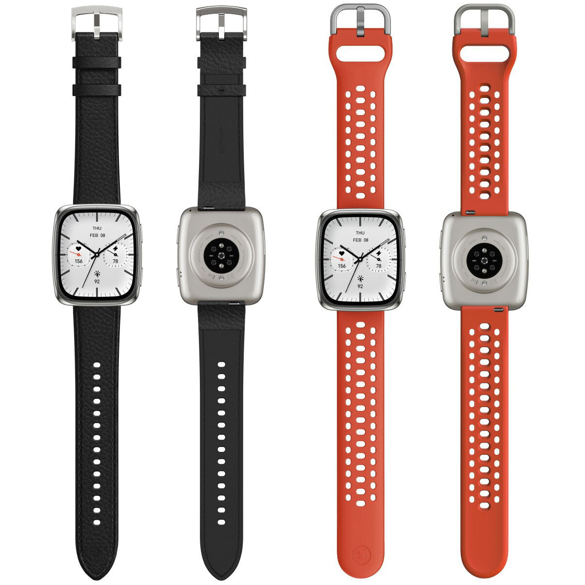アマズフィット AMAZFIT スマートウォッチ Active2（Square） アクティブ2（スクエア） 腕時計 メンズ レディース GPS トレーニング マラソン ウェアラブル SP170075-C01