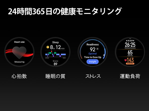 アマズフィット AMAZFIT スマートバンド Helio Strap メンズ レディース 睡眠 フィットネス トレーニング ウェアラブル SP170077-C01