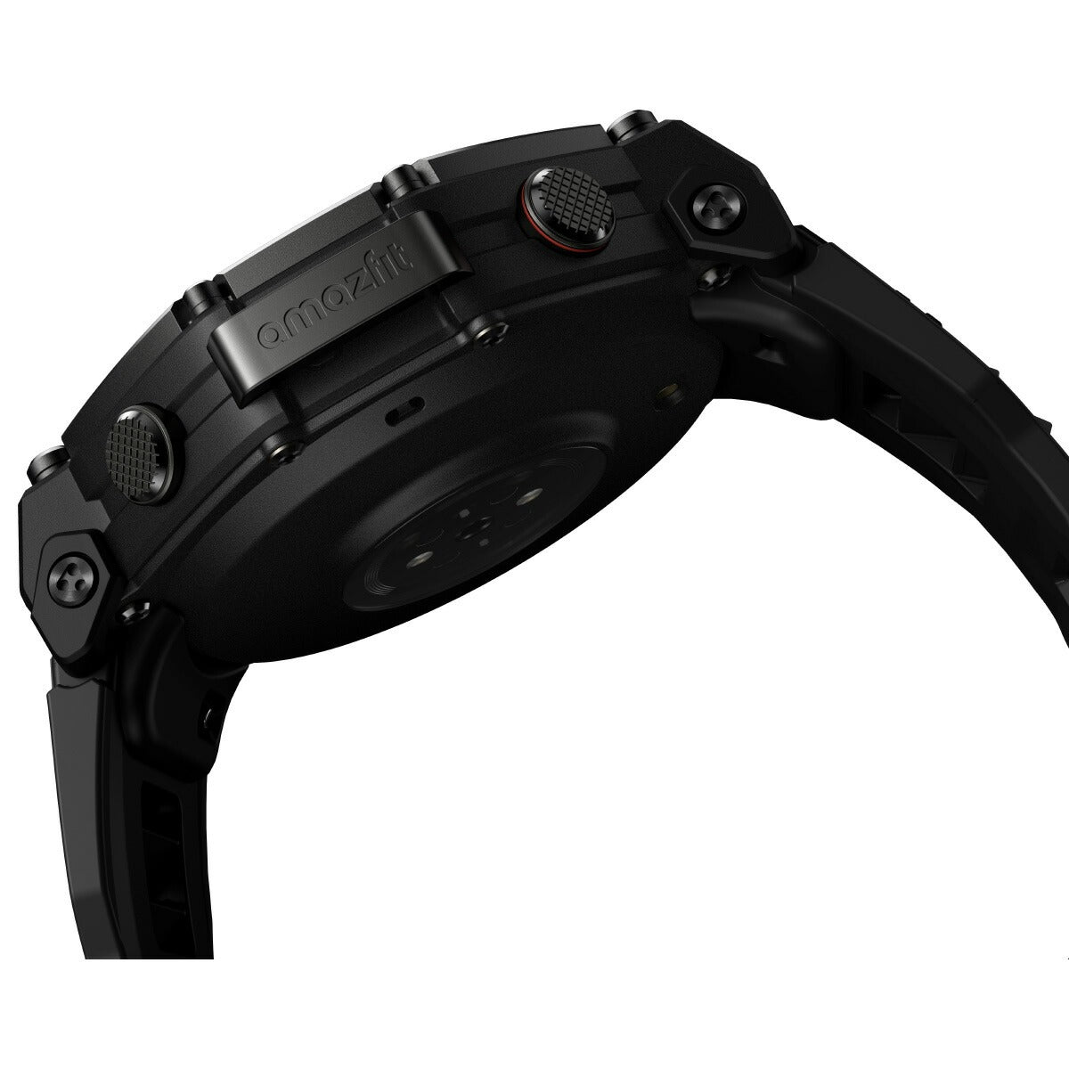 アマズフィット AMAZFIT スマートウォッチ T-Rex 3 Pro 48mm タクティカルブラック 腕時計 メンズ レディース GPS ウェアラブル SP170078-C239