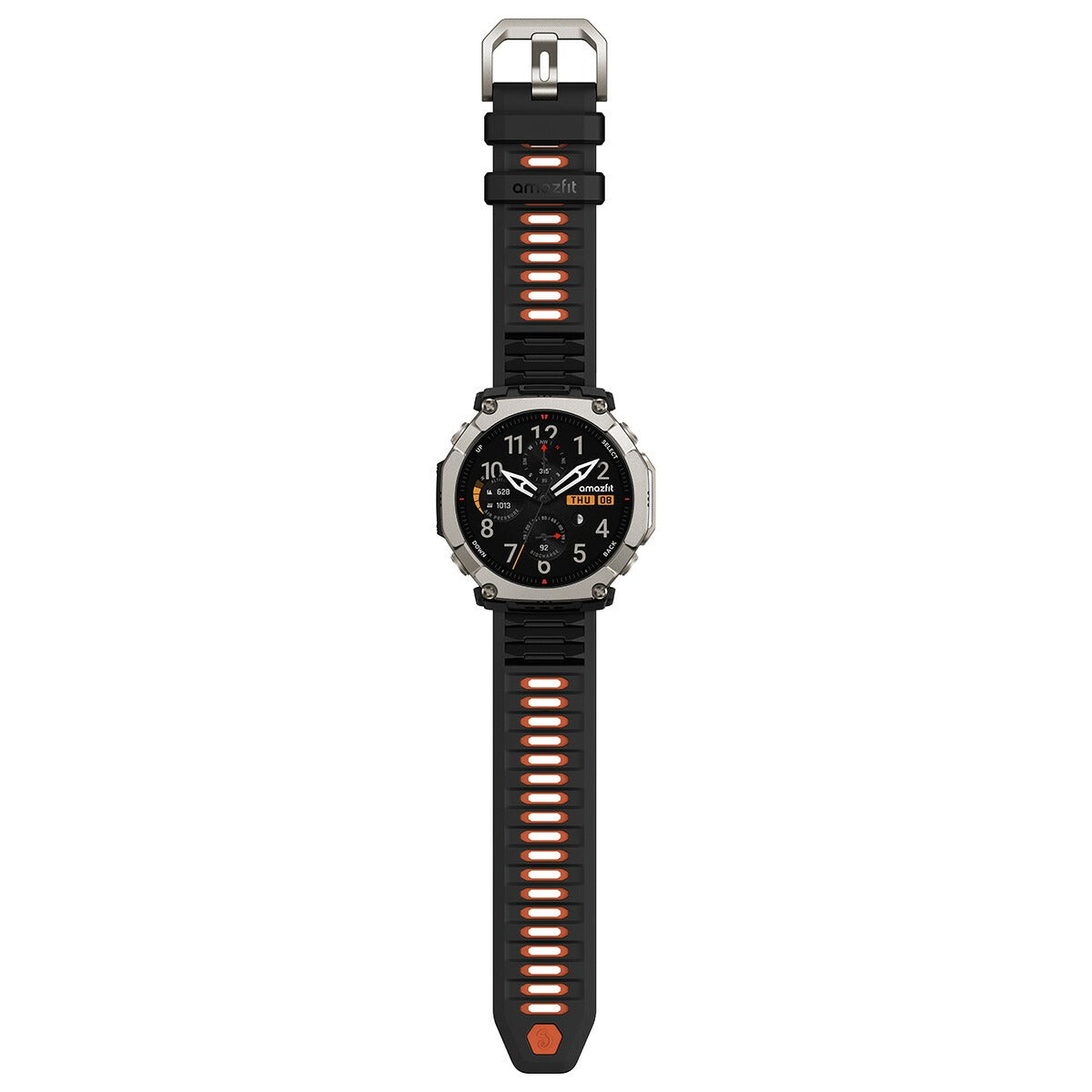 アマズフィット AMAZFIT スマートウォッチ T-Rex Ultra 2 ブラックマグマ 腕時計 メンズ レディース GPS アウトドア 登山 SP170081-C01【2026 新作】