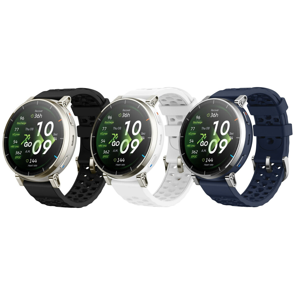 アマズフィット AMAZFIT スマートウォッチ Active 3 Premium アトラスブルー 腕時計 GPS ランニング マラソン ウェアラブル SP170082-C116【2026 新作】