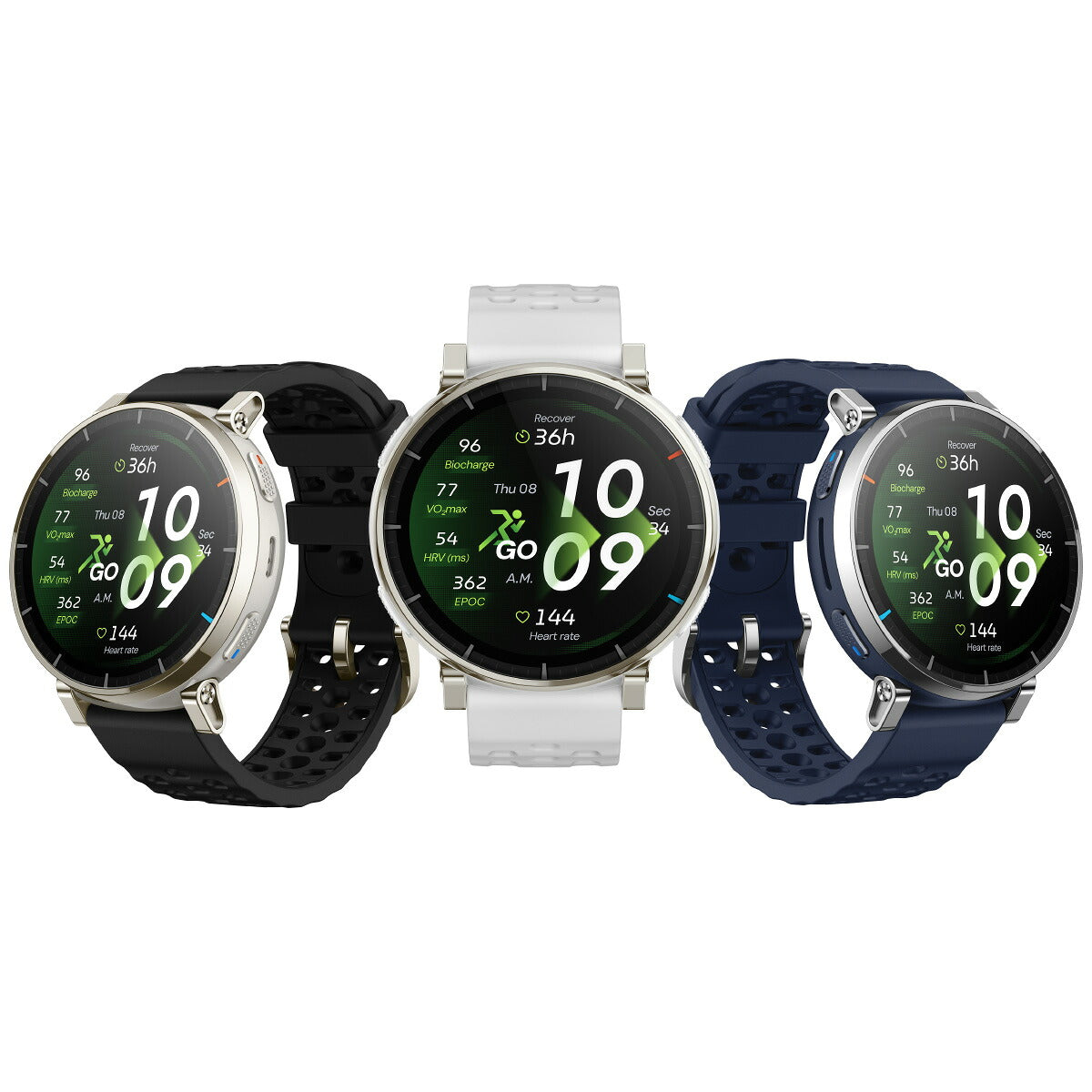 アマズフィット AMAZFIT スマートウォッチ Active 3 Premium アトラスブルー 腕時計 GPS ランニング マラソン ウェアラブル SP170082-C116【2026 新作】