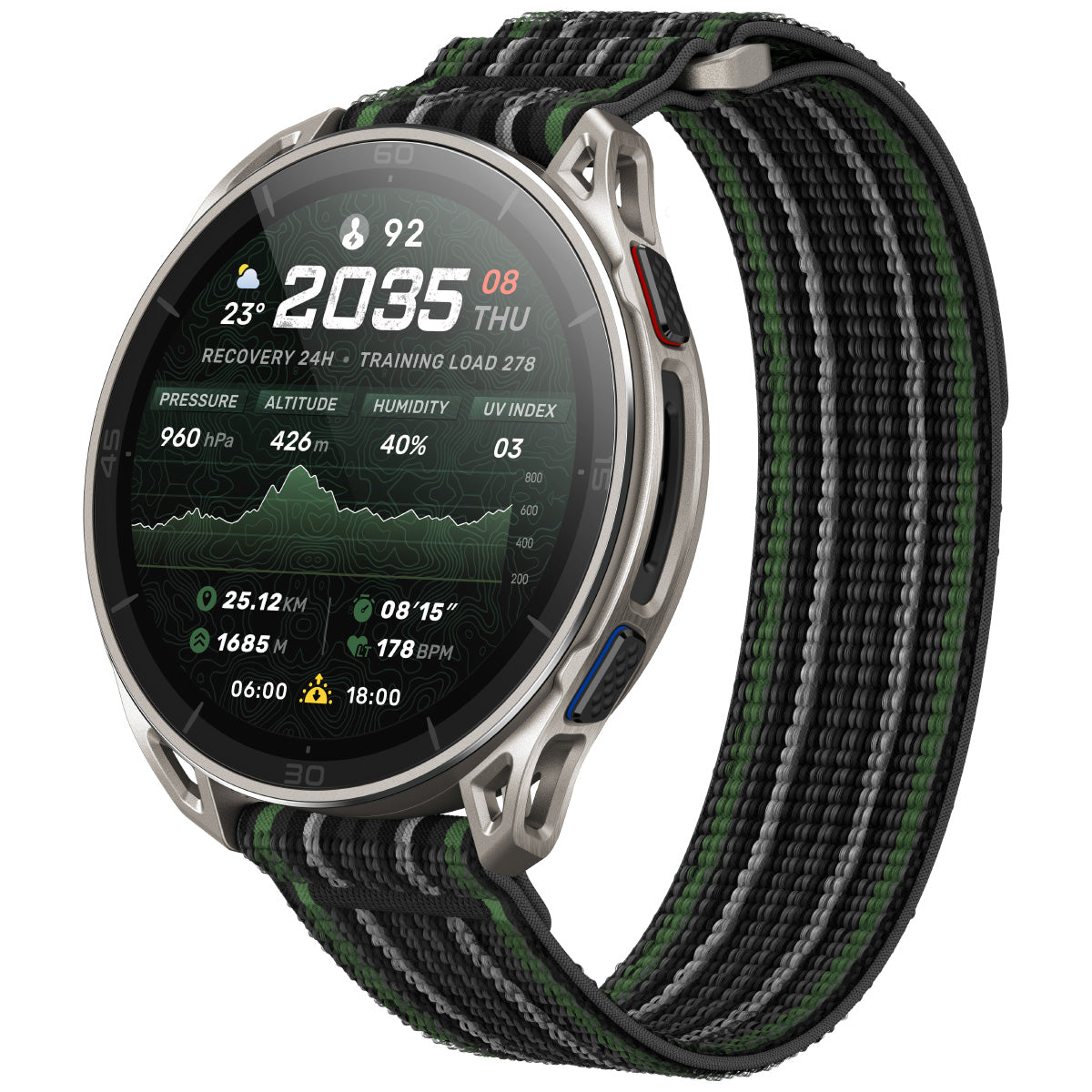 アマズフィット AMAZFIT スマートウォッチ Cheetah 2 Ultra チタン 腕時計 GPS ランニング トレーニング ウェアラブル SP170084-C245【2026 新作】【60回分割手数料無料！】