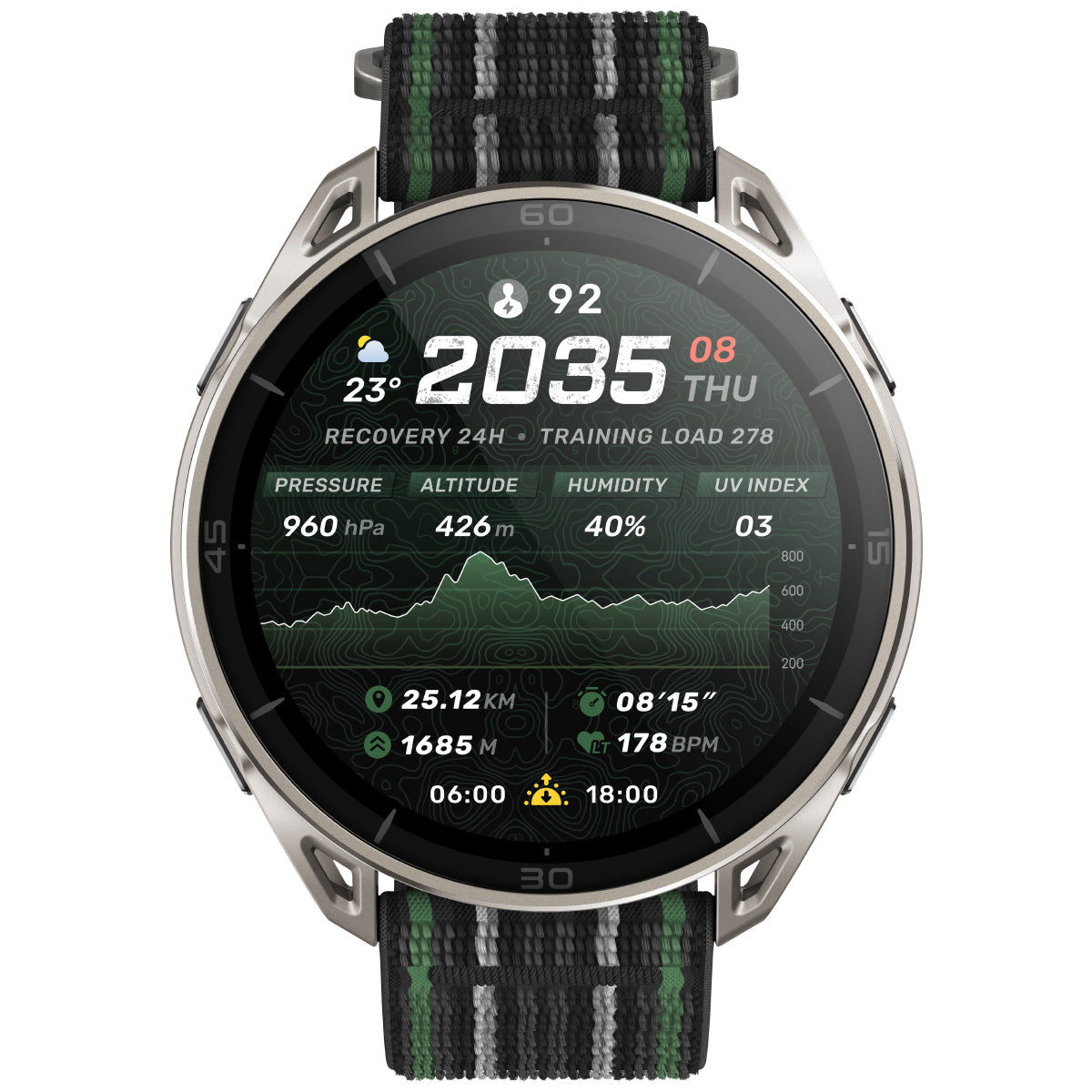 アマズフィット AMAZFIT スマートウォッチ Cheetah 2 Ultra チタン 腕時計 GPS ランニング トレーニング ウェアラブル SP170084-C245【2026 新作】【60回分割手数料無料！】