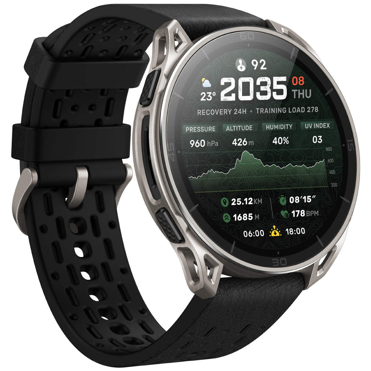 アマズフィット AMAZFIT スマートウォッチ Cheetah 2 Ultra チタン 腕時計 GPS ランニング トレーニング ウェアラブル SP170084-C245【2026 新作】【60回分割手数料無料！】