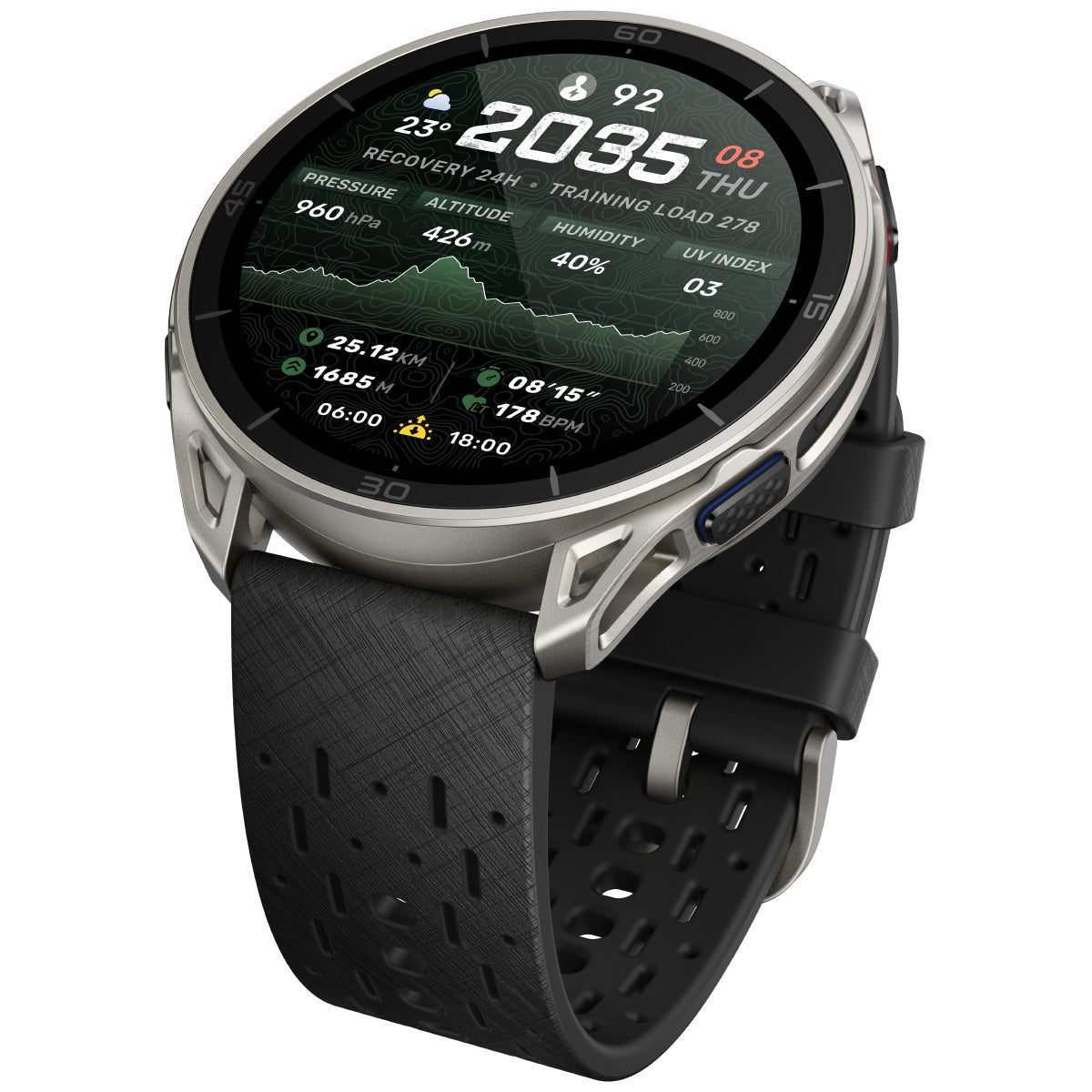アマズフィット AMAZFIT スマートウォッチ Cheetah 2 Ultra チタン 腕時計 GPS ランニング トレーニング ウェアラブル SP170084-C245【2026 新作】【60回分割手数料無料！】