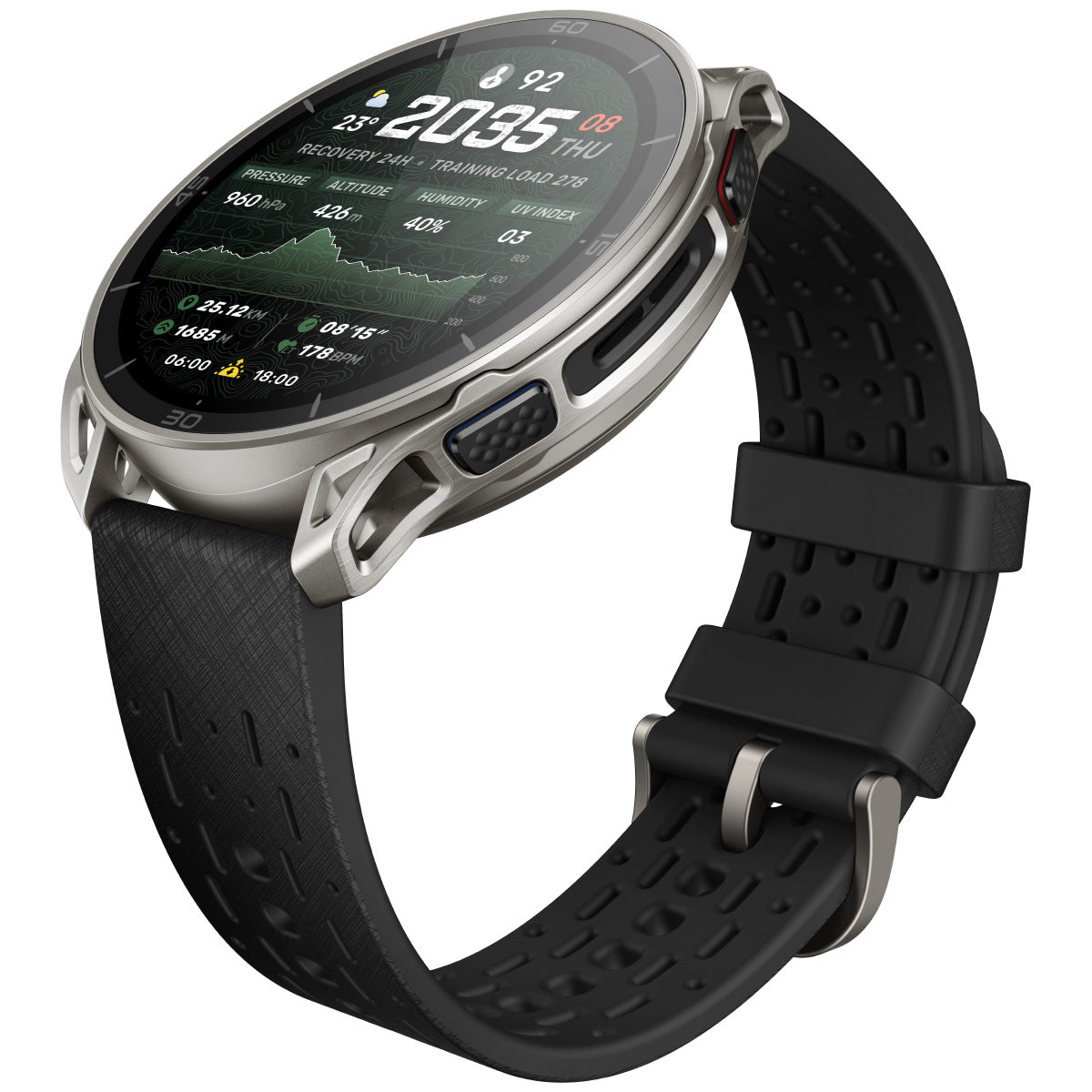 アマズフィット AMAZFIT スマートウォッチ Cheetah 2 Ultra チタン 腕時計 GPS ランニング トレーニング ウェアラブル SP170084-C245【2026 新作】【60回分割手数料無料！】