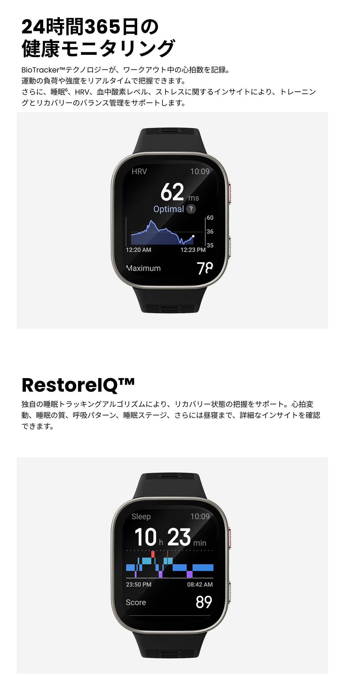 アマズフィット AMAZFIT スマートウォッチ Bip Max ダークブルー 腕時計 メンズ レディース GPS スポーツ トレーニング ウェアラブル SP170085-C116【2026 新作】