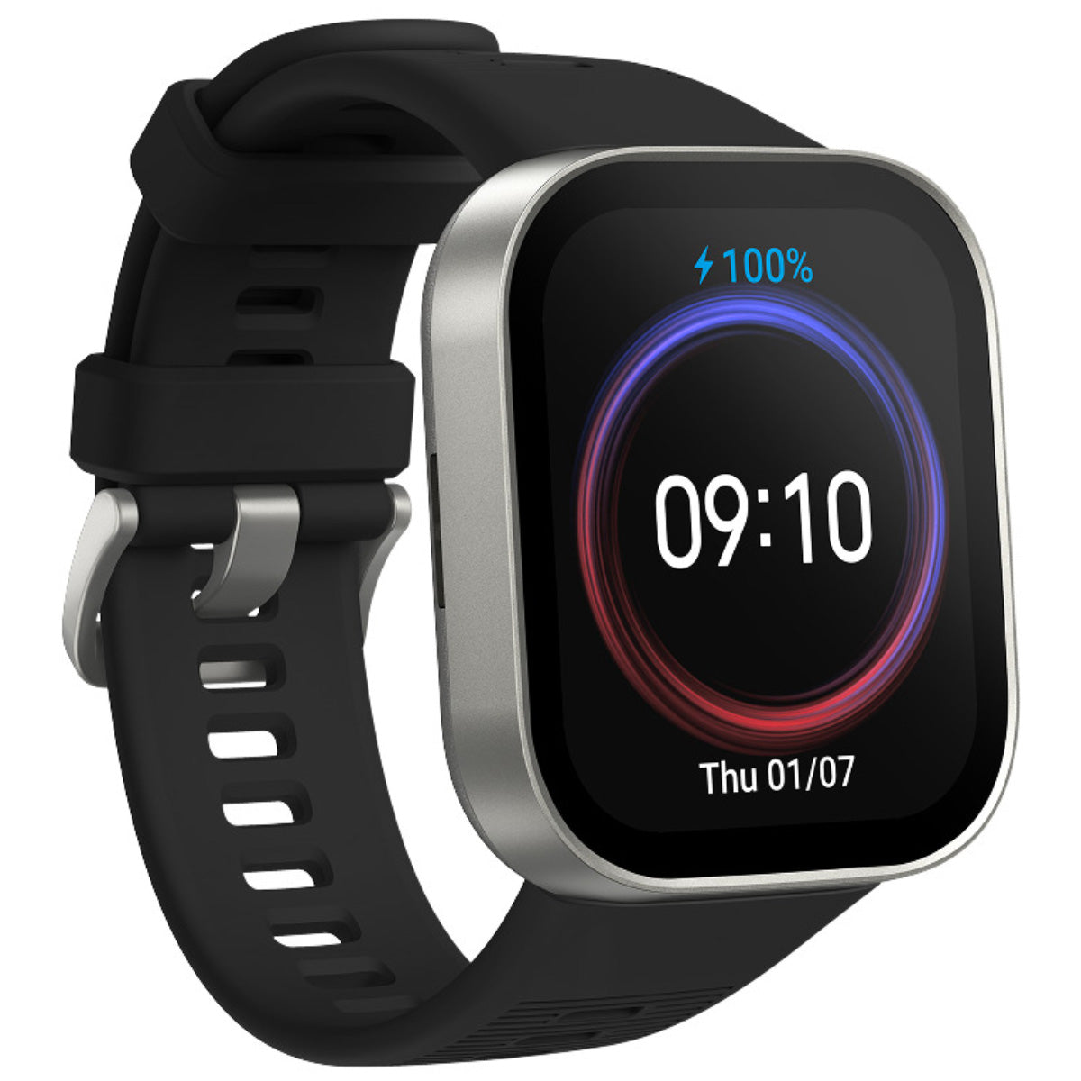 アマズフィット AMAZFIT スマートウォッチ Bip Max シルバー 腕時計 メンズ レディース GPS スポーツ トレーニング ウェアラブル SP170085-C24【2026 新作】