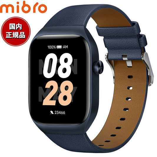 ミブロ Mibro スマートウォッチ Mibro Watch T2 BL SP380008-C60 ディープブルー 腕時計 メンズ レディース