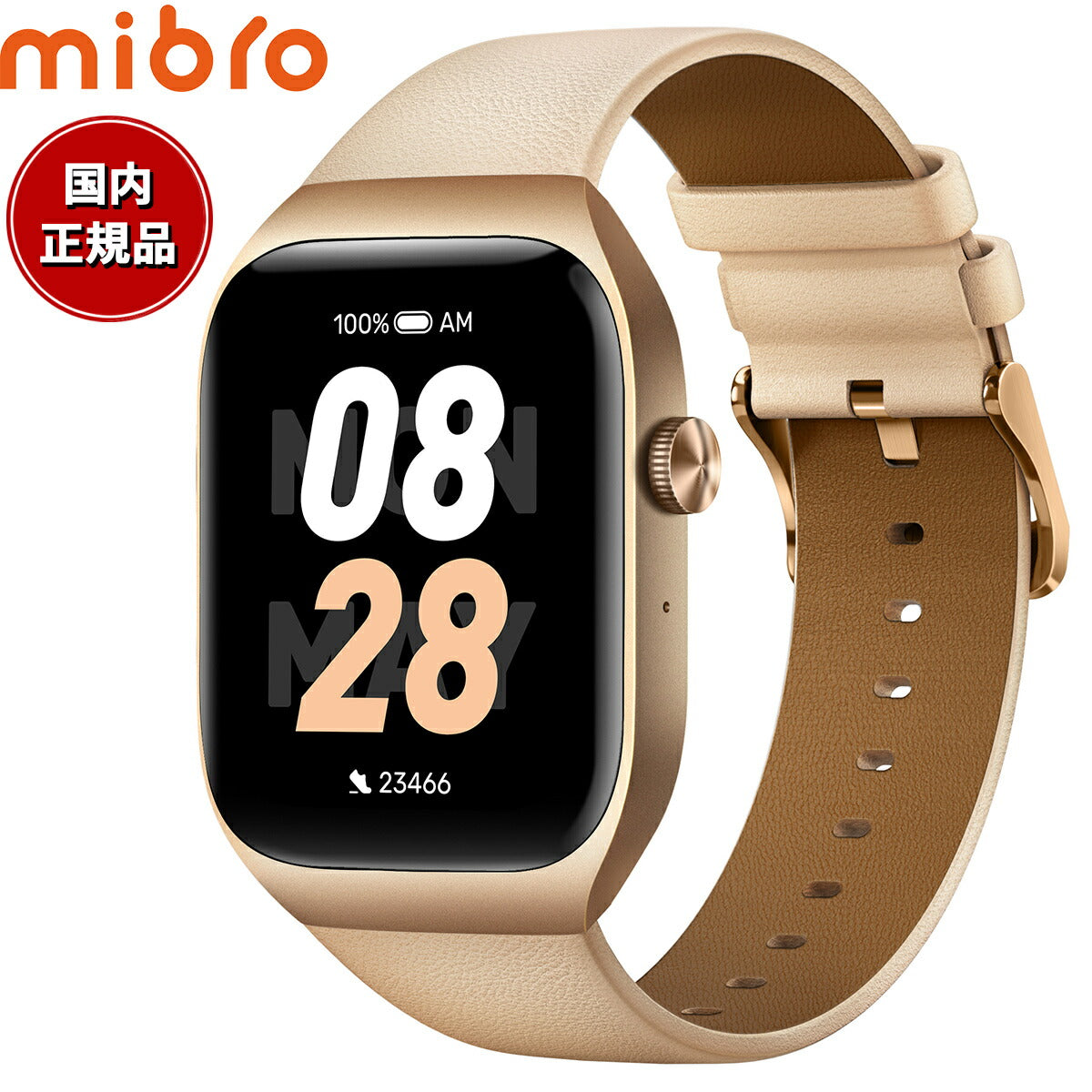 ミブロ Mibro スマートウォッチ Mibro Watch T2 GD SP380008-C61