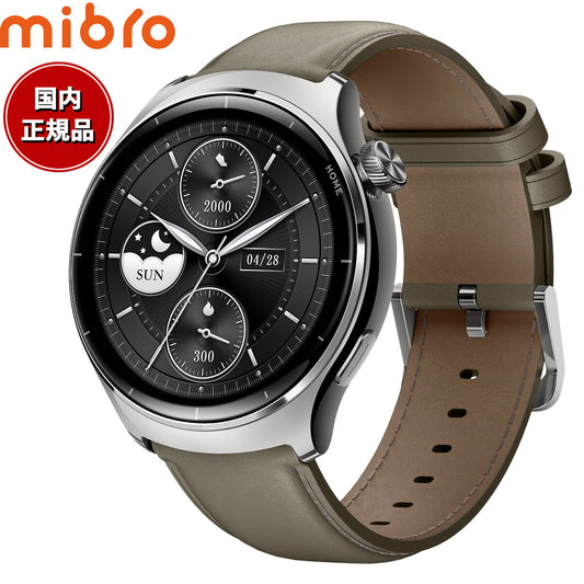 ミブロ Mibro スマートウォッチ Mibro Lite 3 Pro SP380011-C14 カーキ 腕時計 メンズ レディース 替えバンド付属