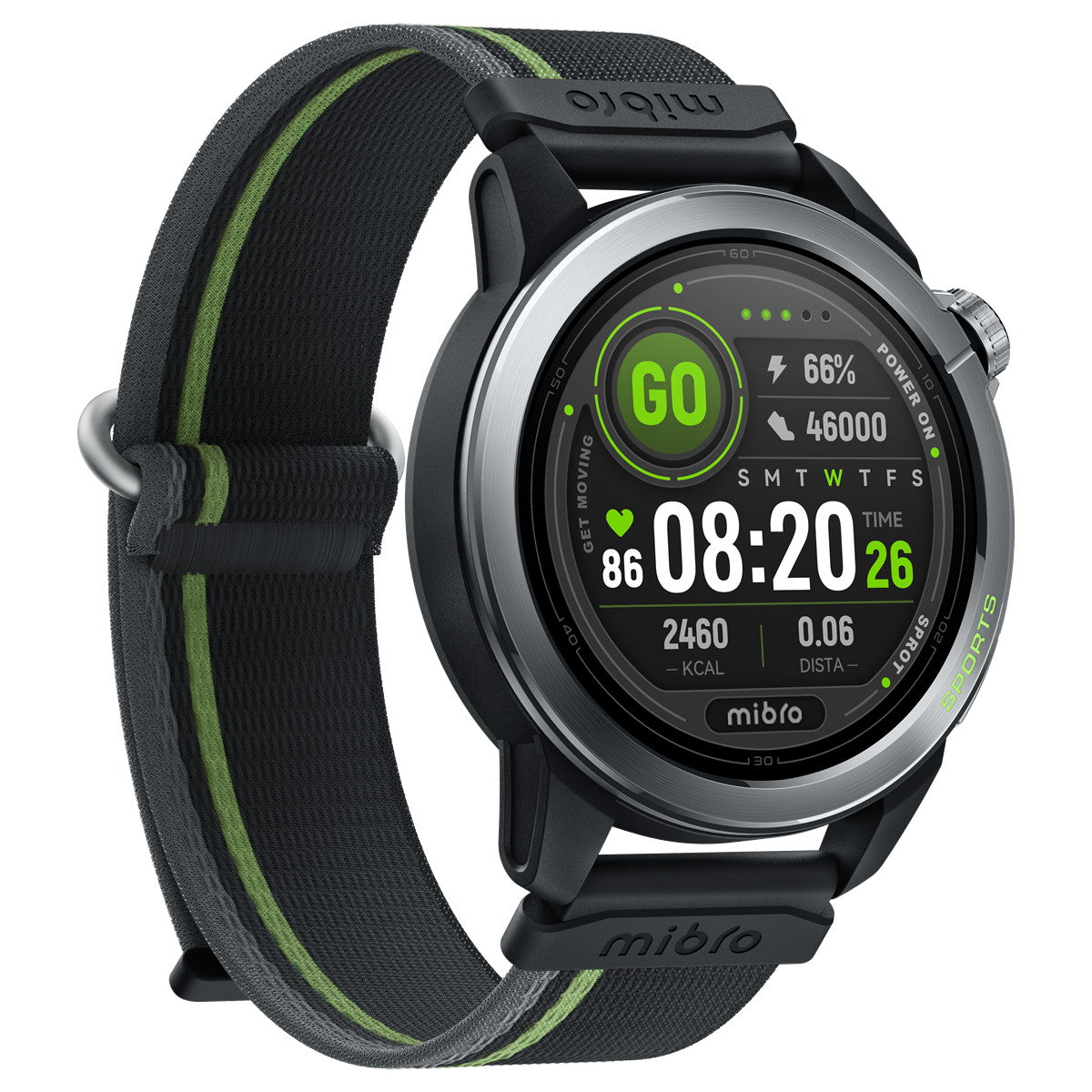 ミブロ Mibro スマートウォッチ Mibro GS Active2 SP380015-C22 腕時計 メンズ レディース ダークグレー【2025 新作】