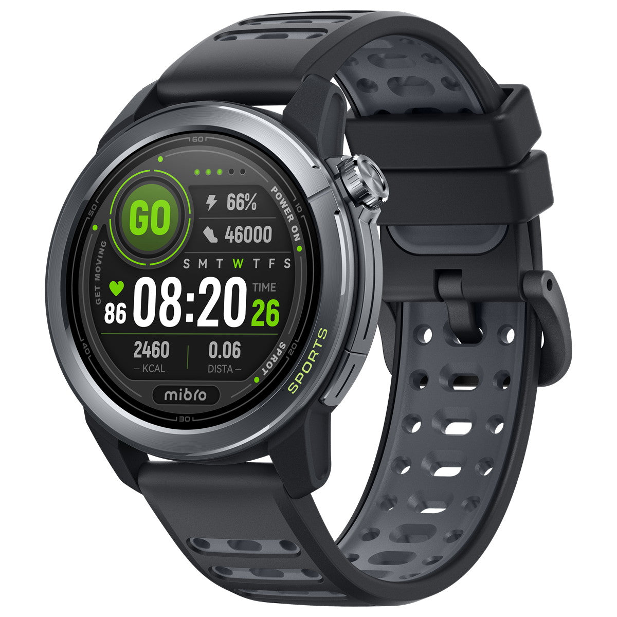 ミブロ Mibro スマートウォッチ Mibro GS Active2 SP380015-C22 腕時計 メンズ レディース ダークグレー【2025 新作】