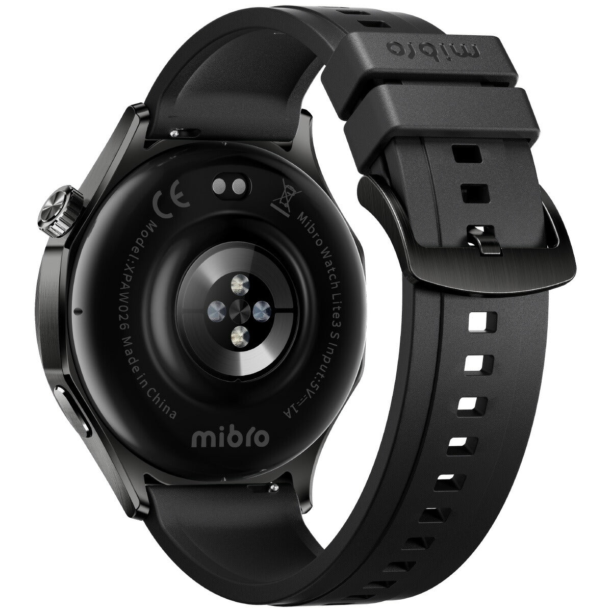 ミブロ Mibro スマートウォッチ mibro GT SP380017-C240 ブラックレザー 腕時計 メンズ レディース 替えバンド付属【2026 新作】