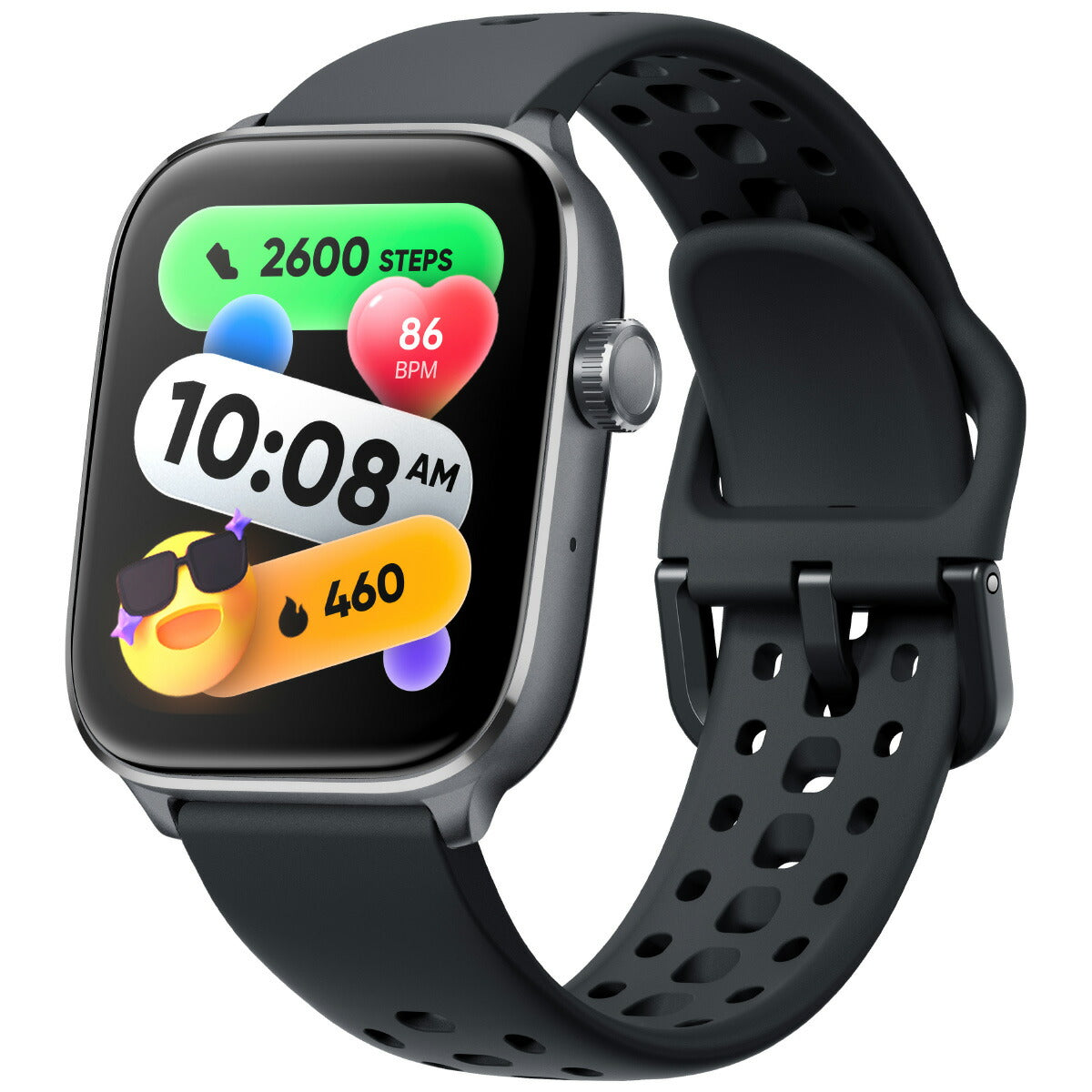 ミブロ Mibro スマートウォッチ Mibro Watch FIT SP380018-C22 ダークグレー 腕時計 メンズ レディース 替えバンド付属【2026 新作】