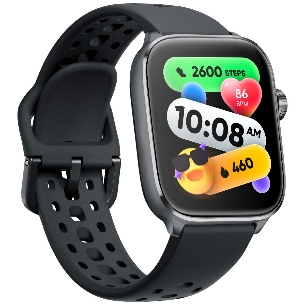 ミブロ Mibro スマートウォッチ Mibro Watch FIT SP380018-C22 ダークグレー 腕時計 メンズ レディース 替えバンド付属【2026 新作】
