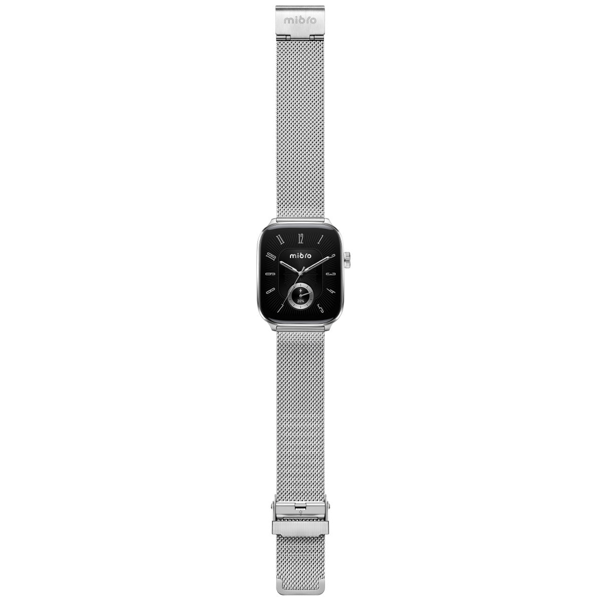 【新品】ミブロ mibro 腕時計 ユニセックス SP380018-C24 Watch FIT シルバー 充電式クォーツ ブラックxシルバー デジタル表示 ミブロ Mibro スマートウォッチ Mibro Watch FIT SP380018-C24