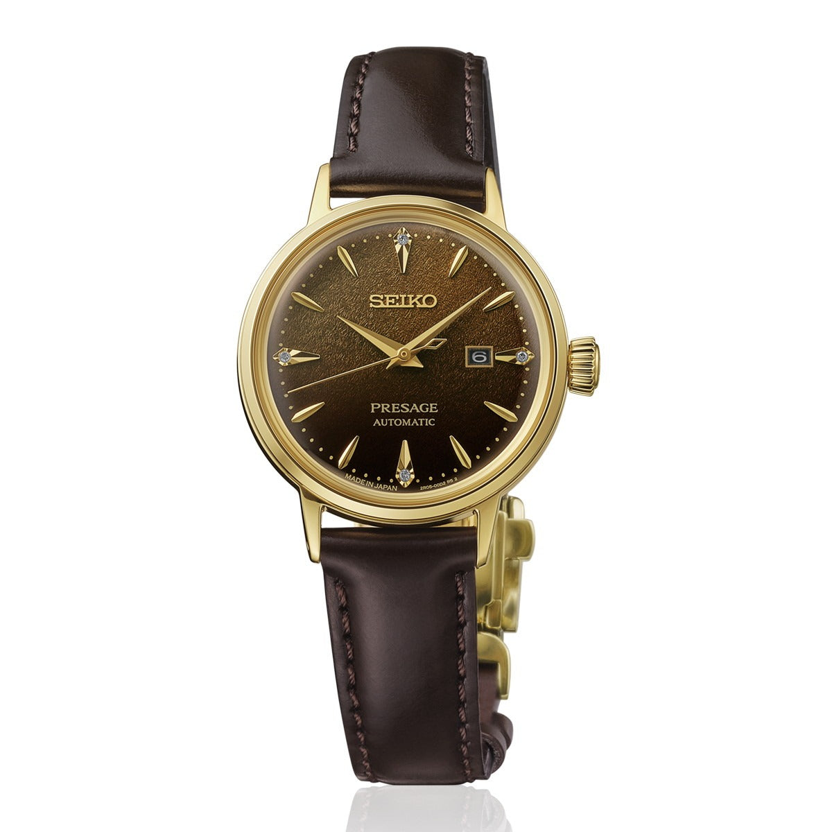 セイコー プレザージュ SEIKO PRESAGE 自動巻き メカニカル 腕時計 レディース SRRW008 カクテルタイム Cocktail Time