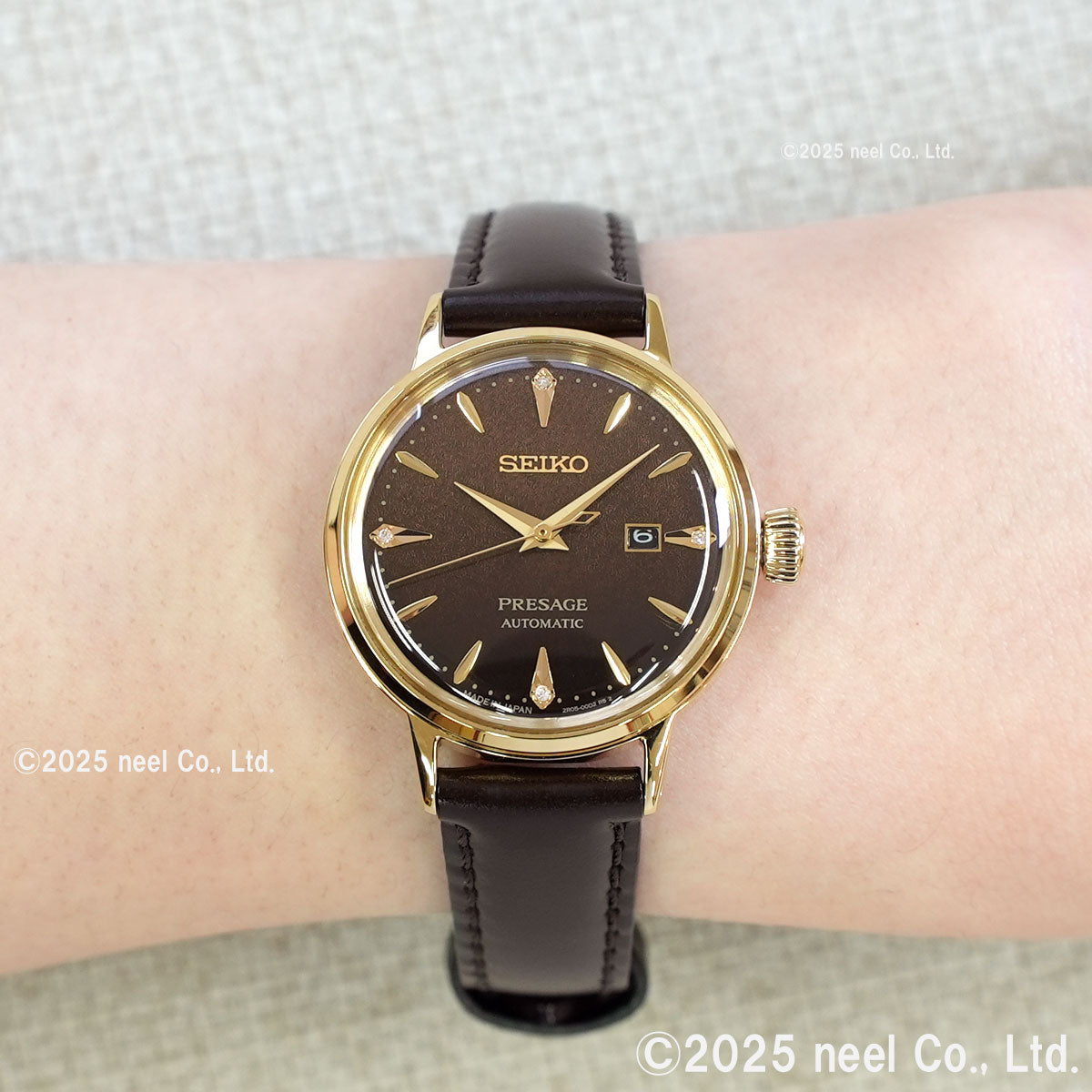 セイコー プレザージュ SEIKO PRESAGE 自動巻き メカニカル 腕時計 レディース SRRW008 カクテルタイム Cocktail Time