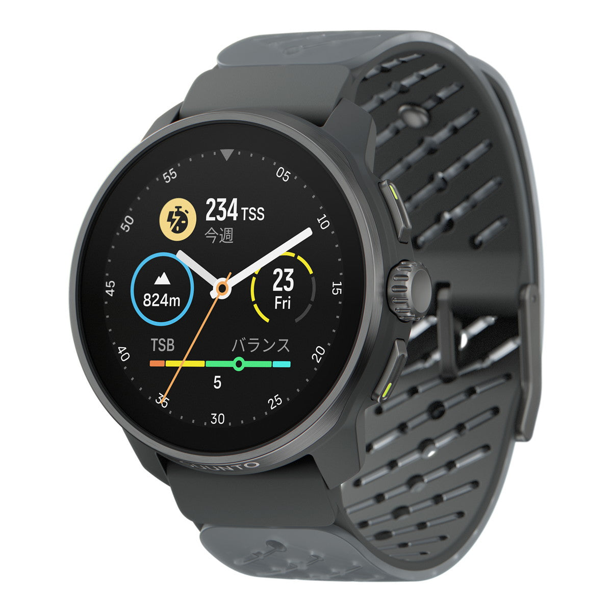 スント SUUNTO RACE S TITANIUM GRAPHITE レース エス チタニウム グラファイト スマートウォッチ 腕時計 メンズ レディース SS051104000【2024 新作】