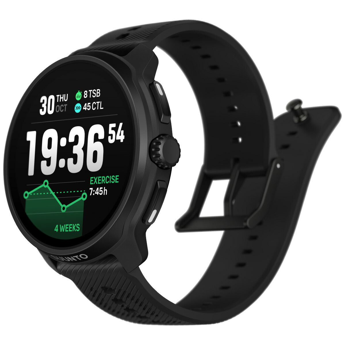 スント SUUNTO RACE 2 レース2 All Black オールブラック ステンレススチール スマートウォッチ スポーツウォッチ 腕時計 メンズ レディース SS051200000【2025 新作】