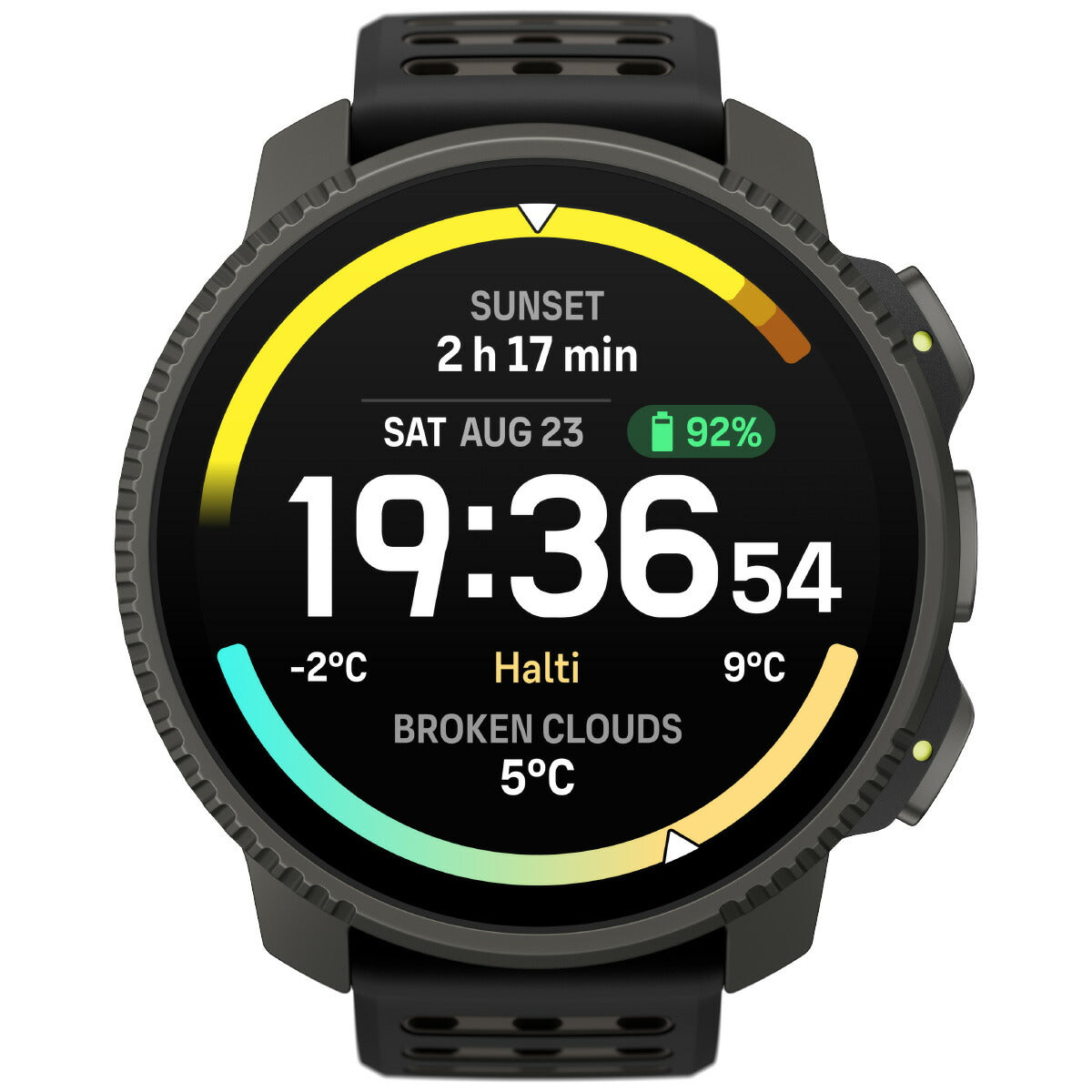 スント SUUNTO VERTICAL 2 TITANIUM BLACK バーティカル2 チタニウム ブラック スマートウォッチ 腕時計 メンズ レディース SS051208000【2025 新作】