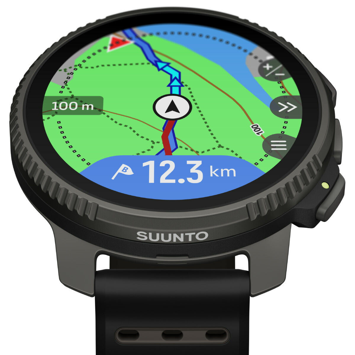 スント SUUNTO VERTICAL 2 TITANIUM BLACK バーティカル2 チタニウム ブラック スマートウォッチ 腕時計 メンズ レディース SS051208000【2025 新作】