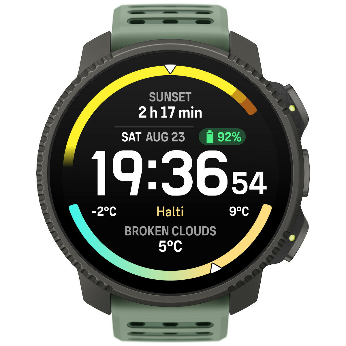 スント SUUNTO VERTICAL 2 TITANIUM SAGE バーティカル2 チタニウム セージ スマートウォッチ 腕時計 メンズ レディース SS051209000【2025 新作】