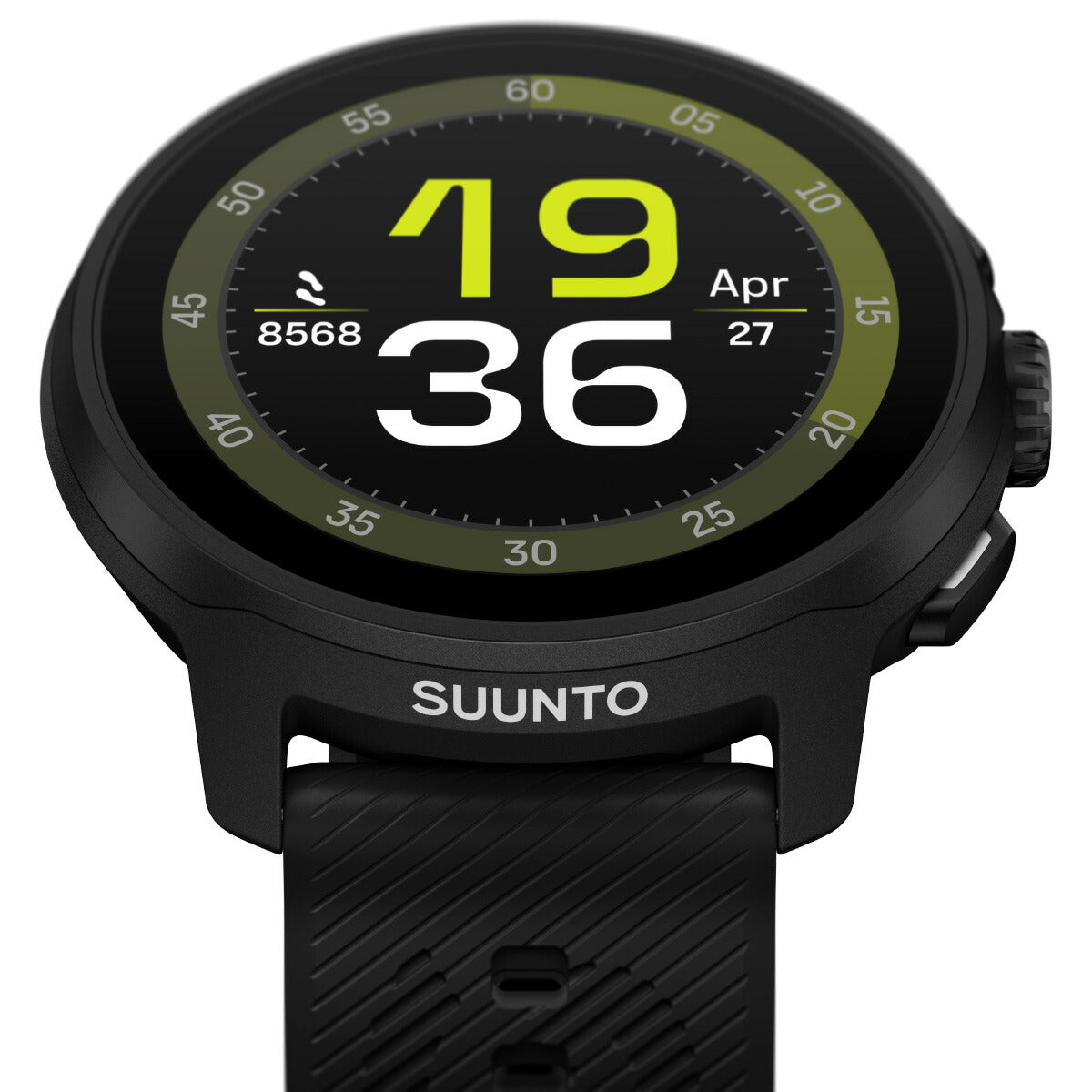 スント SUUNTO RUN ALL BLACK ラン オールブラック シリコンバンド スマートウォッチ 腕時計 メンズ レディース SS051272000【2025 新作】