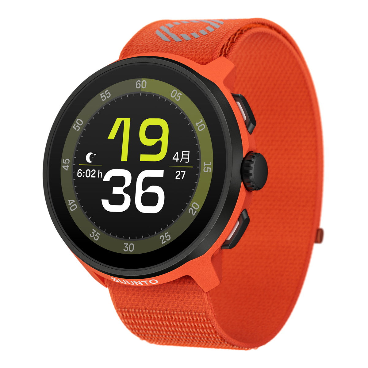 スント SUUNTO RUN Coral Orange ラン コーラルオレンジ シリコンバンド スマートウォッチ 腕時計 メンズ レディース SS051275000