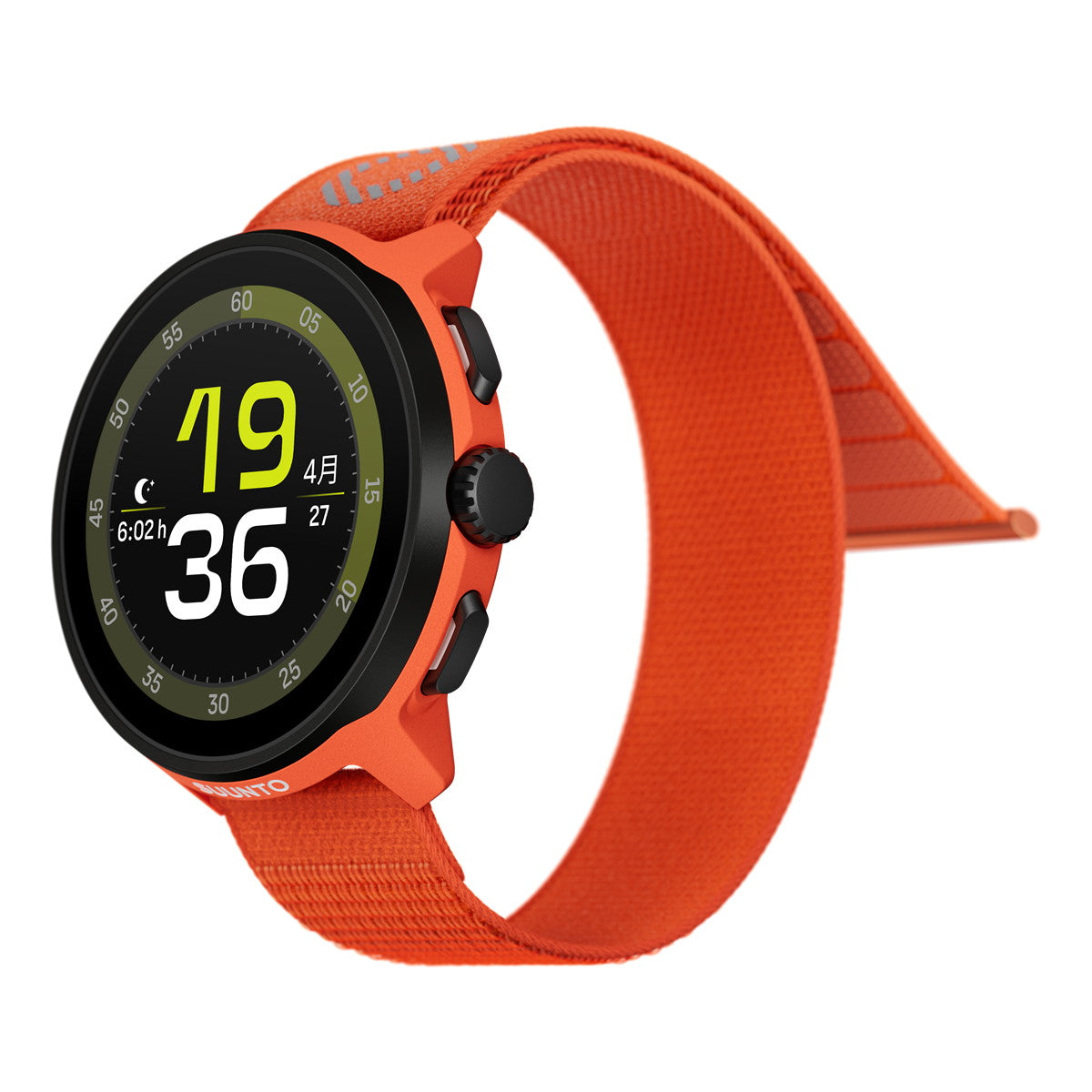 スント SUUNTO RUN Coral Orange ラン コーラルオレンジ シリコンバンド スマートウォッチ 腕時計 メンズ レディース SS051275000