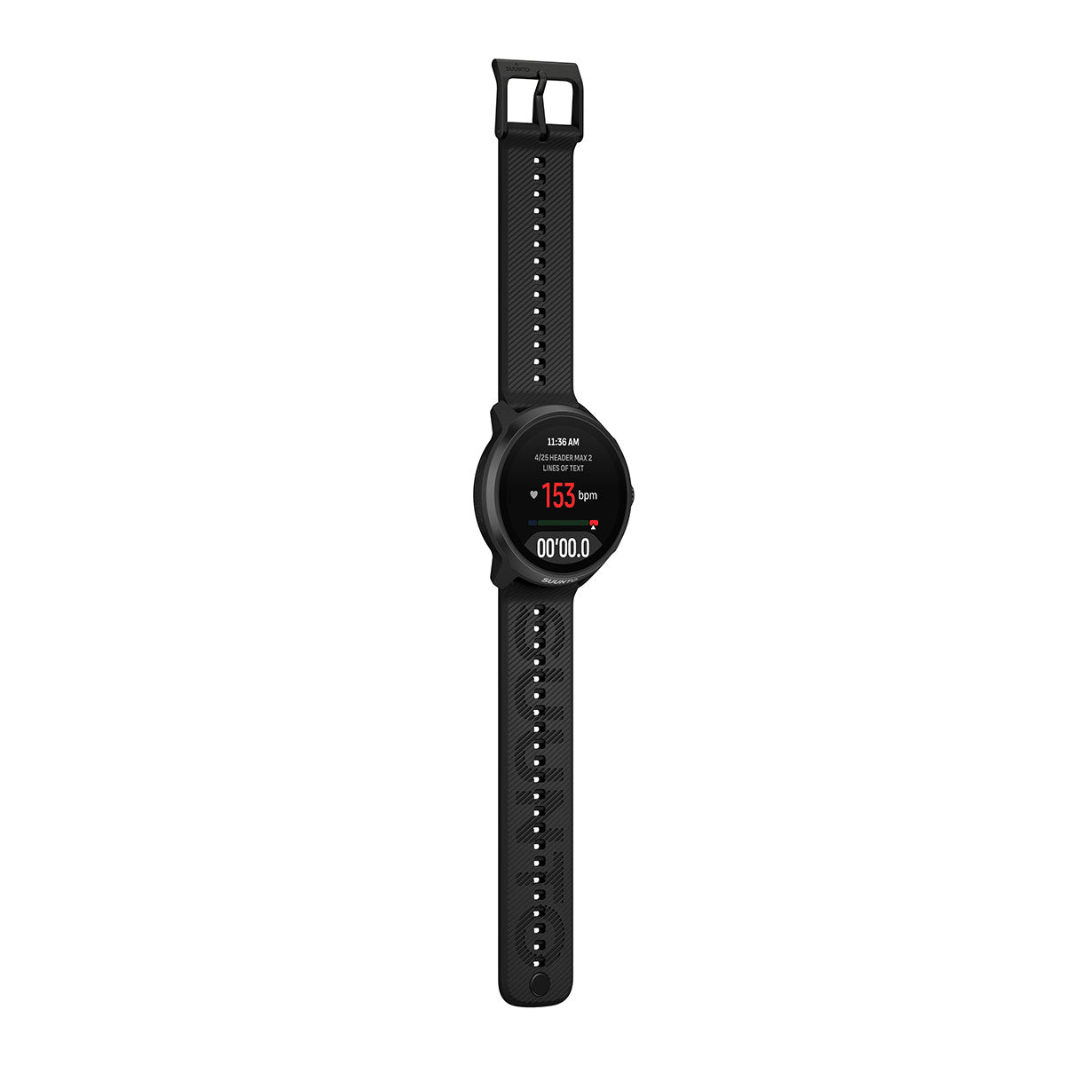 スント SUUNTO RUN 2 ALL BLACK ラン ２ オールブラック 64GB SS051639000 シリコンバンド スマートウォッチ 腕時計 メンズ レディース【2026 新作】