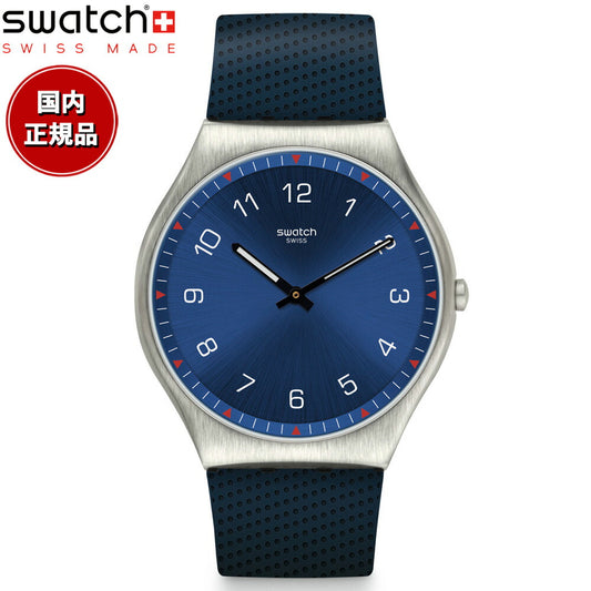 swatch スウォッチ 腕時計 メンズ レディース スキン SKIN SKINNAVY SS07S102