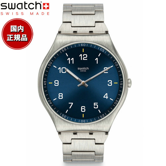 swatch スウォッチ 腕時計 メンズ レディース スキン SKIN SKIN SUIT BLUE SS07S106G