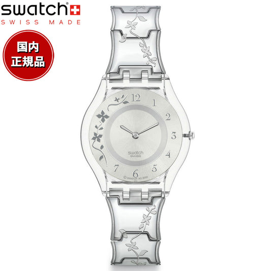 swatch スウォッチ 腕時計 メンズ レディース スキン SKIN CLIMBER FLOWERY SS08K100G