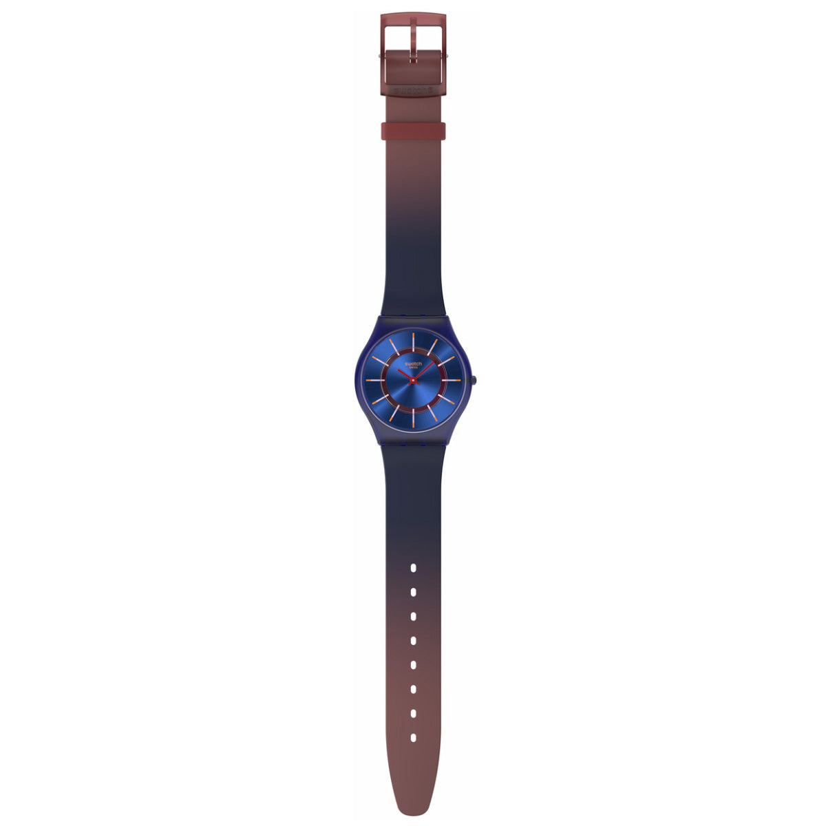 swatch スウォッチ 腕時計 メンズ レディース スキン SKIN VERY JAZZY BERRY SS08N117【2025 新作】